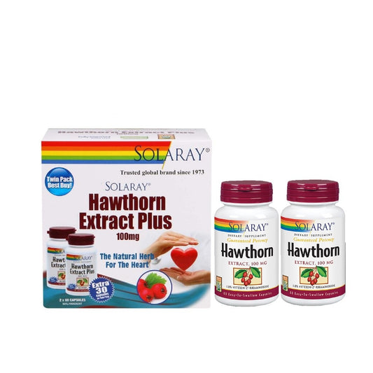 Solaray Hawthorn Extract Plus