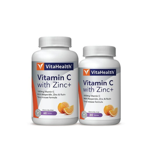 VitaHealth Vitamin C with Zinc ( 90's / 120's )