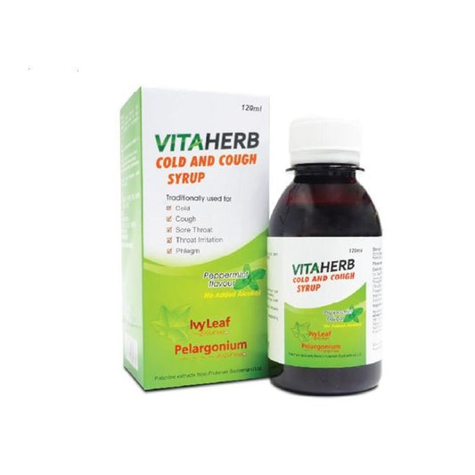 Vitaherb Ivy Leaf 35mg/5ml Cough Syrup 100ml