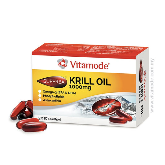 Vitamode® SUPERBA™ Krill Oil 1000mg 30s