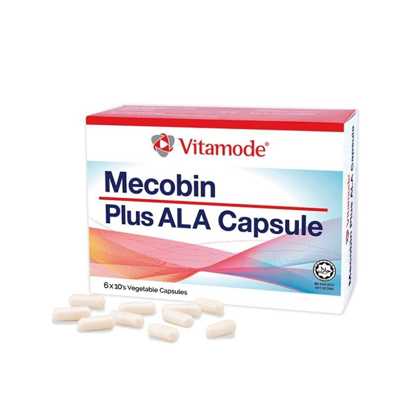 Vitamode® Mecobin Plus ALA Capsule 60's