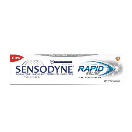 Sensodyne Rapid Relief Toothpaste ( Whitening ) 100g