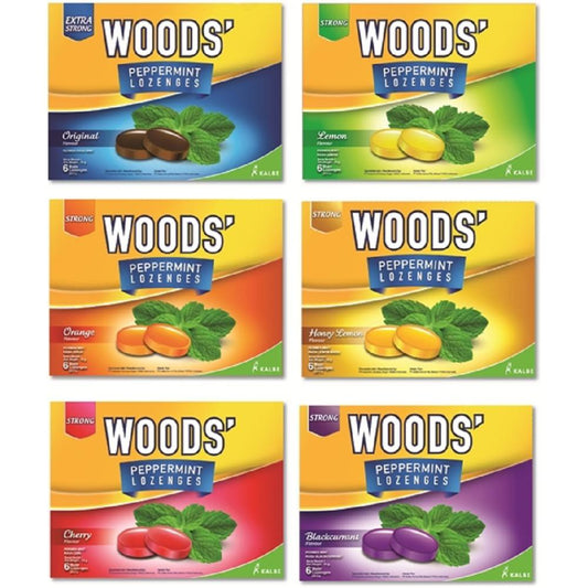 Woods' Drops Lozenges Candy