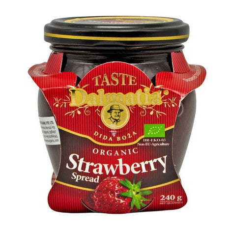 Health Paradise Dalmatia Organic Strawberry Spread 240g