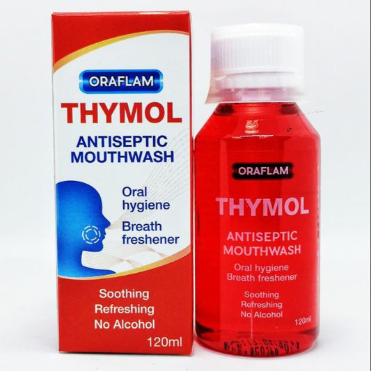 Oraflam Thymol Antiseptic Mouthwash 120ml