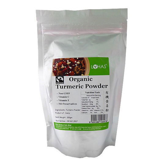 Lohas Organic Turmeric Powder 100g