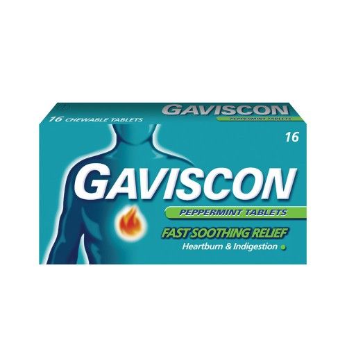 Gaviscon Peppermint Tabs
