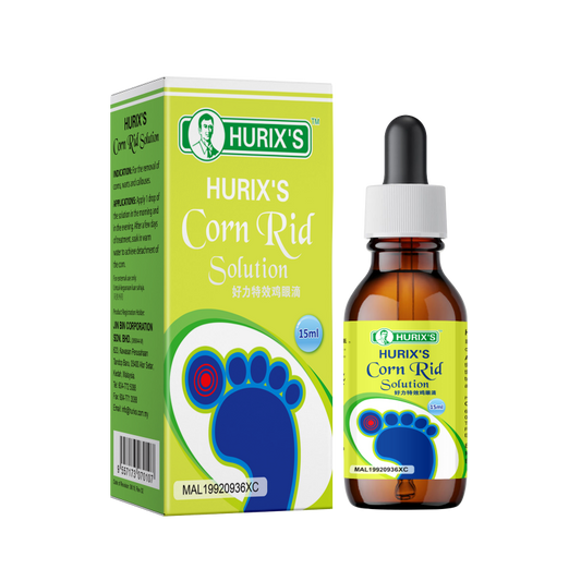 Hurix's Corn Rid Solution 15ml