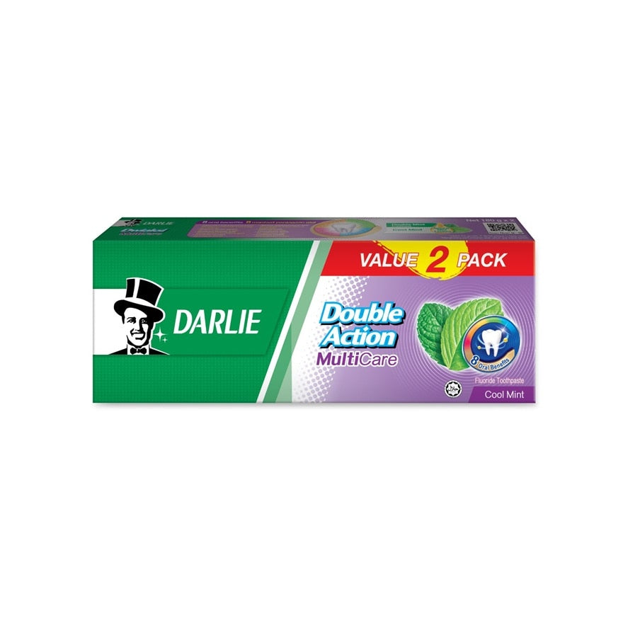 Darlie Toothpaste Double Action Multi Care 180g x 2