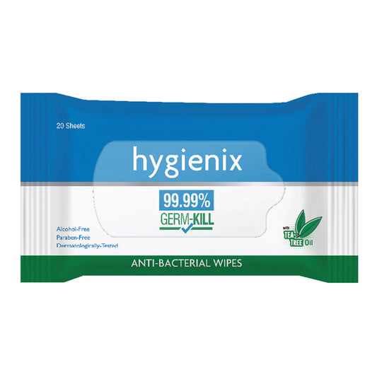 Hygienix Anti Bacterial Wipes 20's
